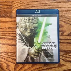 Star Wars I, II, and III Blue-ray and DVD